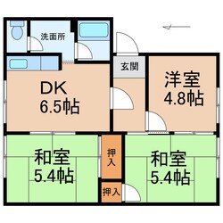 打田駅 徒歩6分 1階の物件間取画像